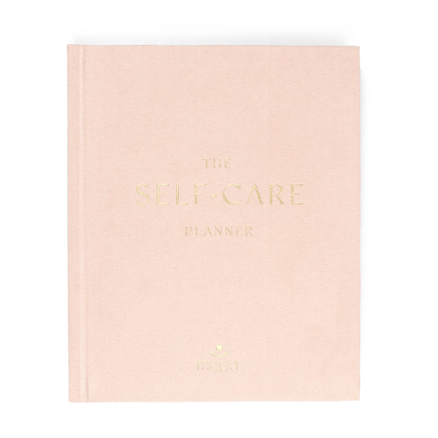 Pink Suede Self-Care Guided Journal