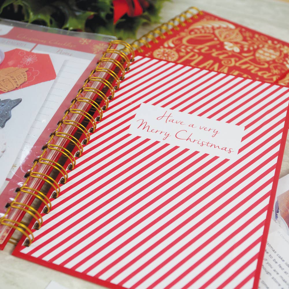 Wire Bound Christmas Organiser / Planner