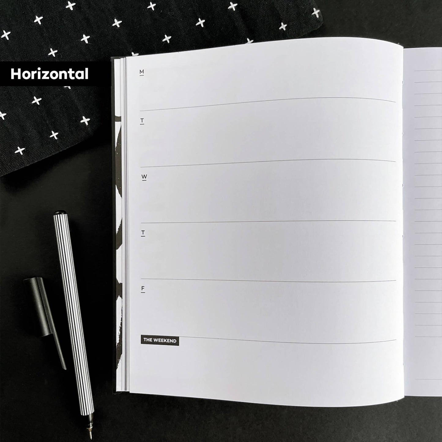 HELLO TIME Planner Inkwell Horizontal