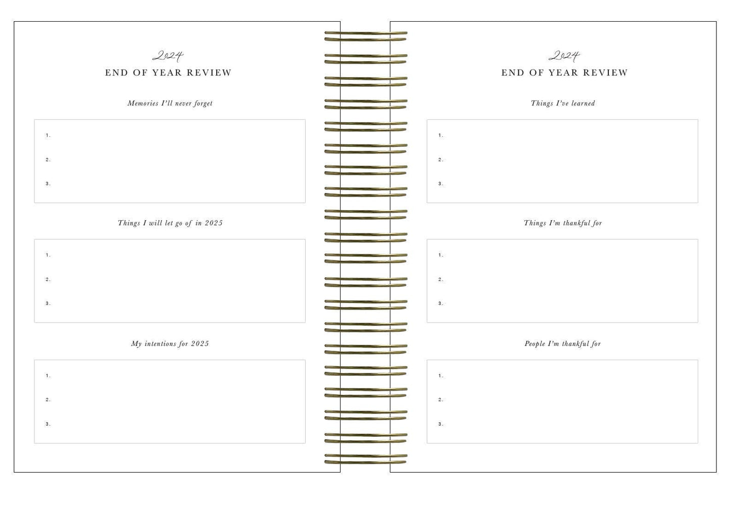 2024 Daily Planner Juniper