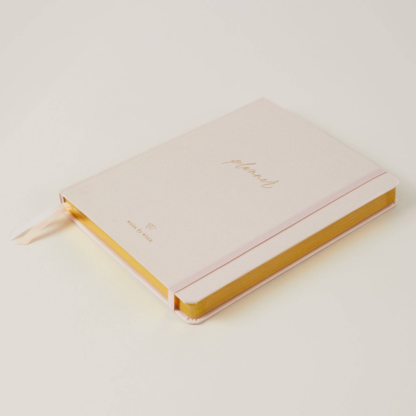 Undated Weekly Planner - Blush (Cloth)