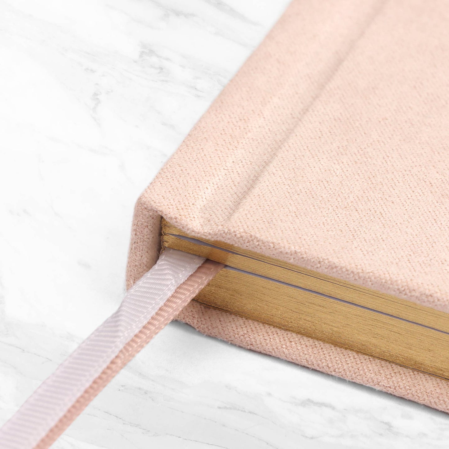 Pink Suede Self-Care Guided Journal