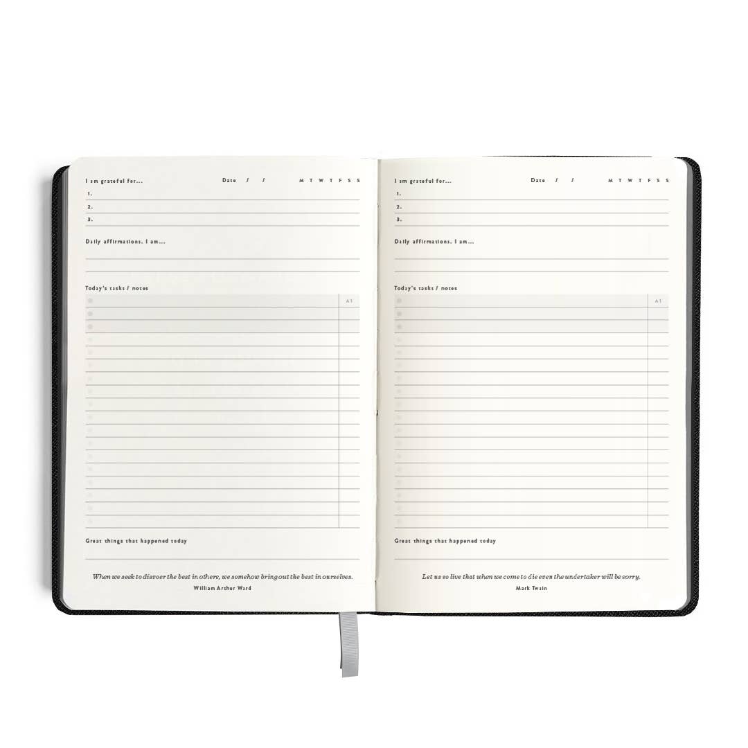 Daily Goal Setter Planner Tan