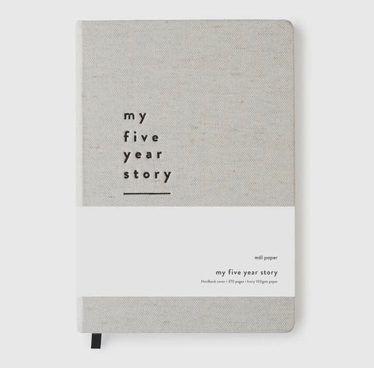 My Five Year Story - Cotton Guided Journal