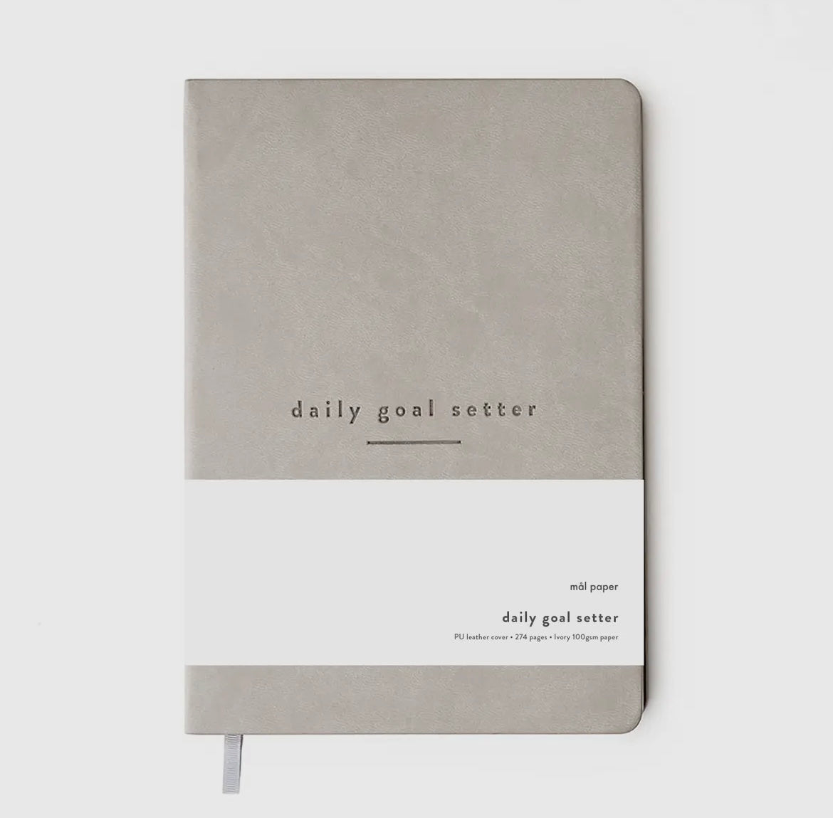 Daily Goal Setter Planner Grey