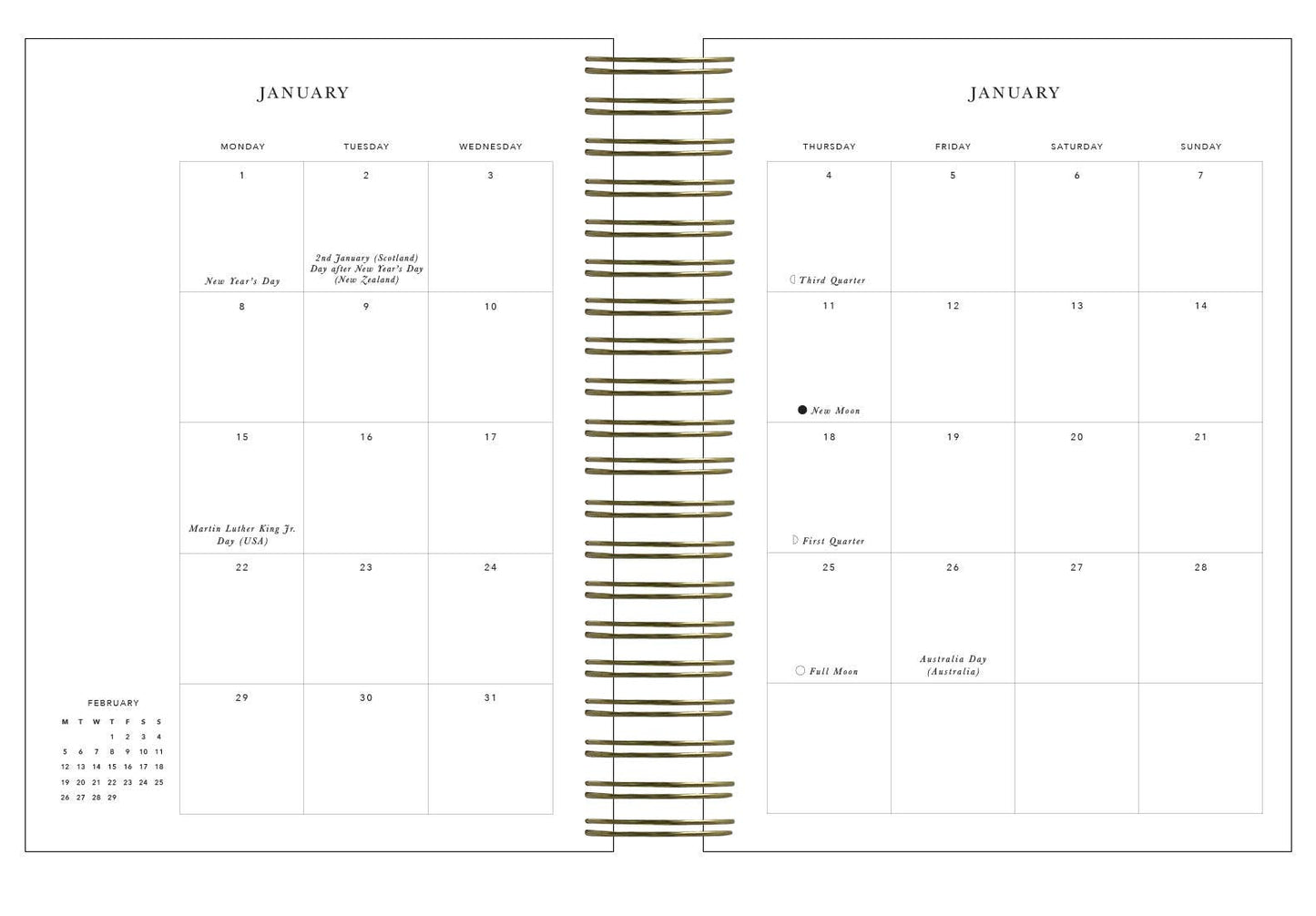 2024 Daily Planner Juniper