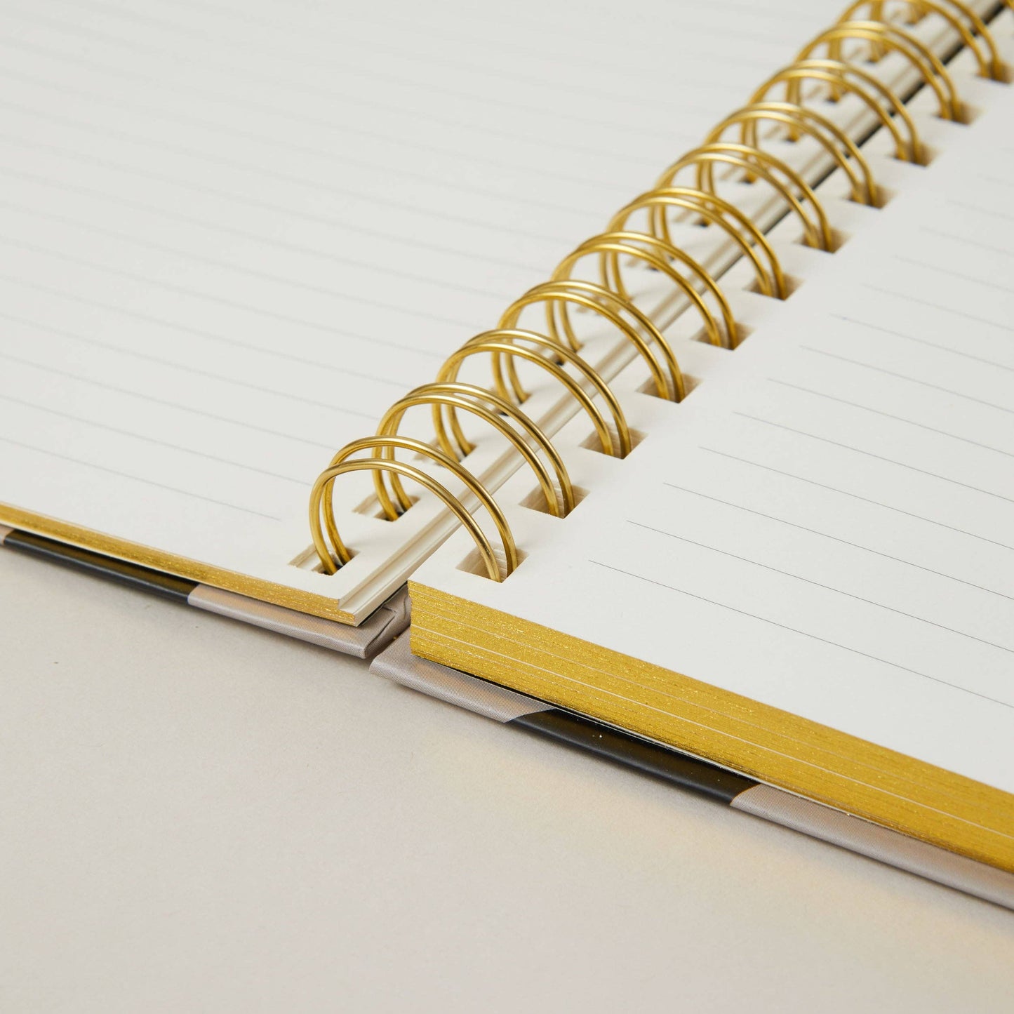 Luxury Notebook / Journal - Curve Minimalist with Spiral