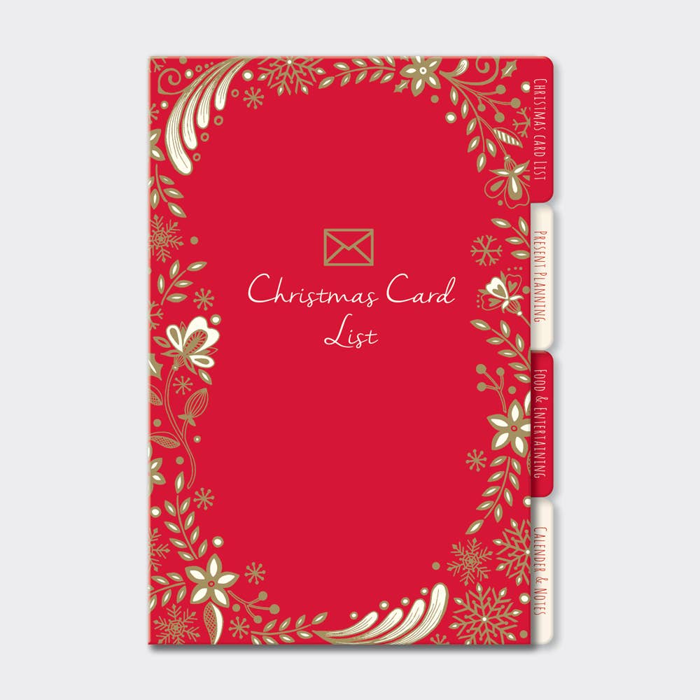 Wire Bound Christmas Organiser / Planner