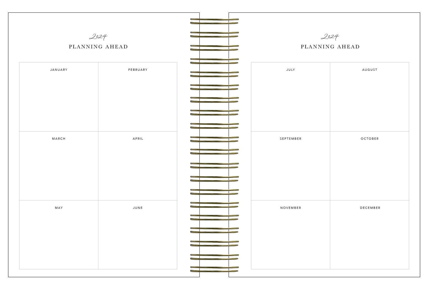 2024 Daily Planner Blush