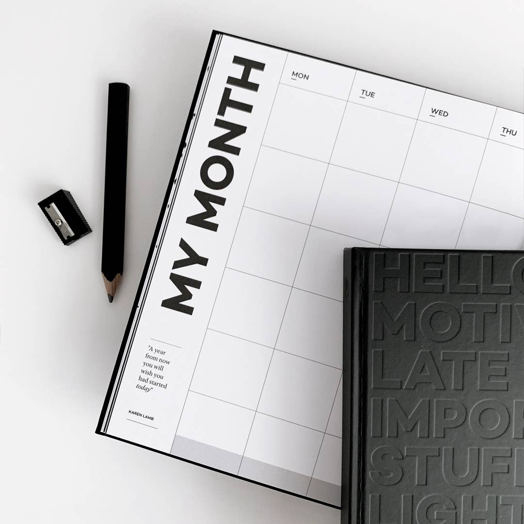 HELLO TIME Planner Inkwell Horizontal