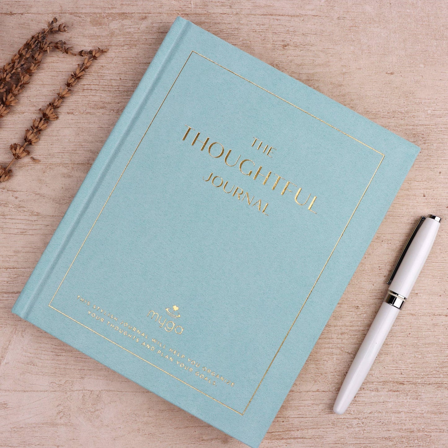 The Thoughtful Journal Blue Suede