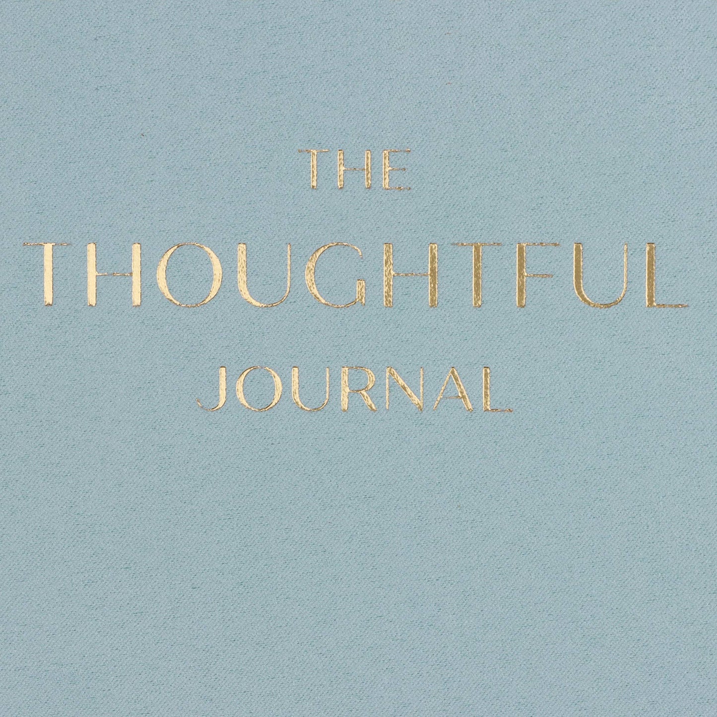 The Thoughtful Journal Blue Suede