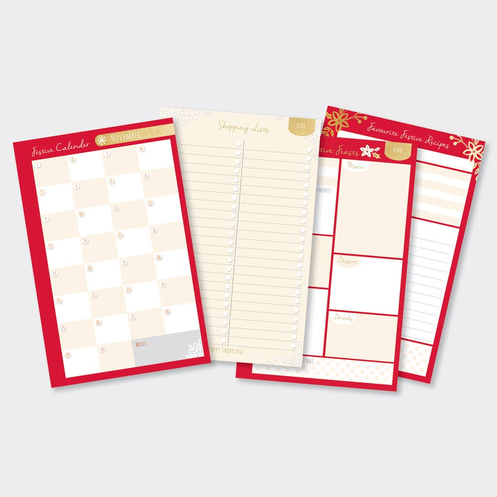 Wire Bound Christmas Organiser / Planner