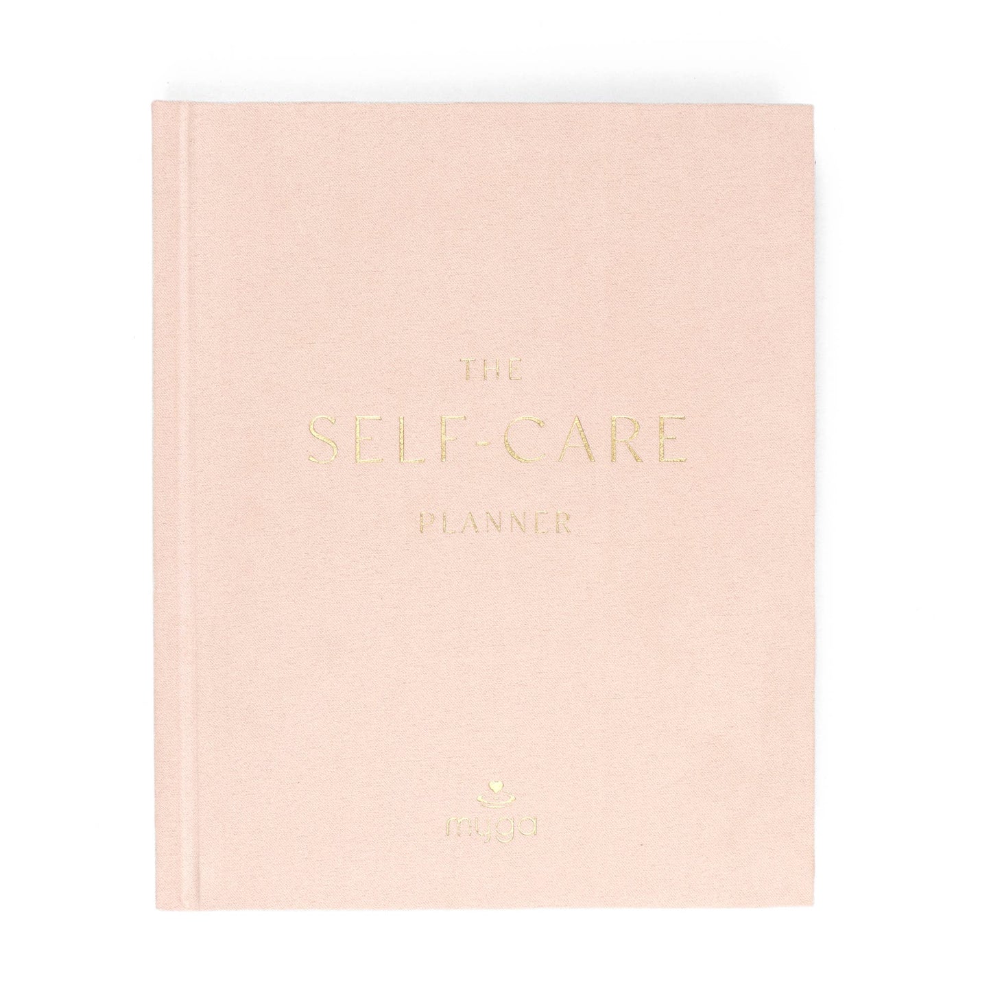 Pink Suede Self-Care Guided Journal