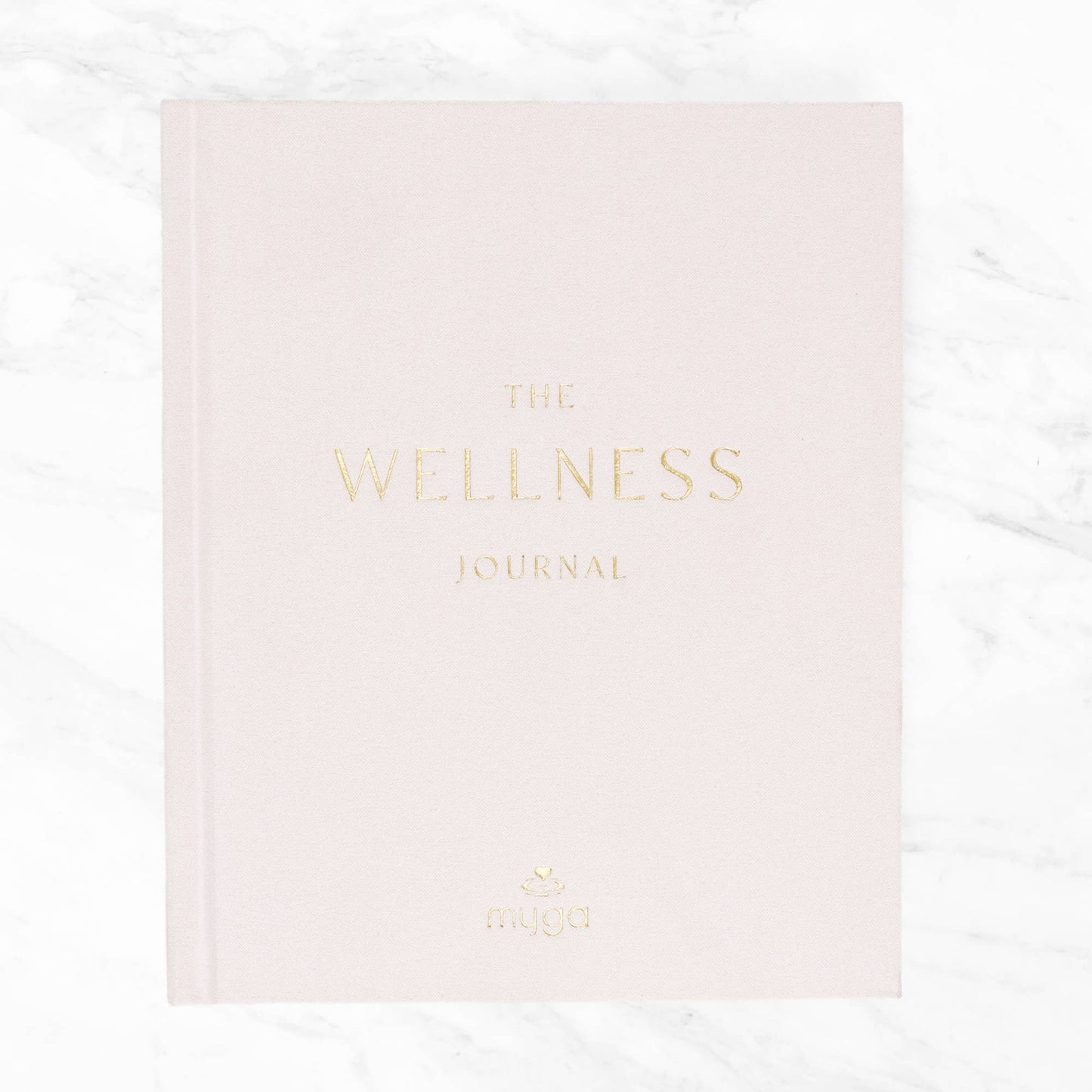 Pink Suede Wellness Planner